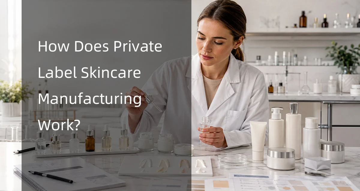 How Does Private Label Skincare Manufacturing Work?
